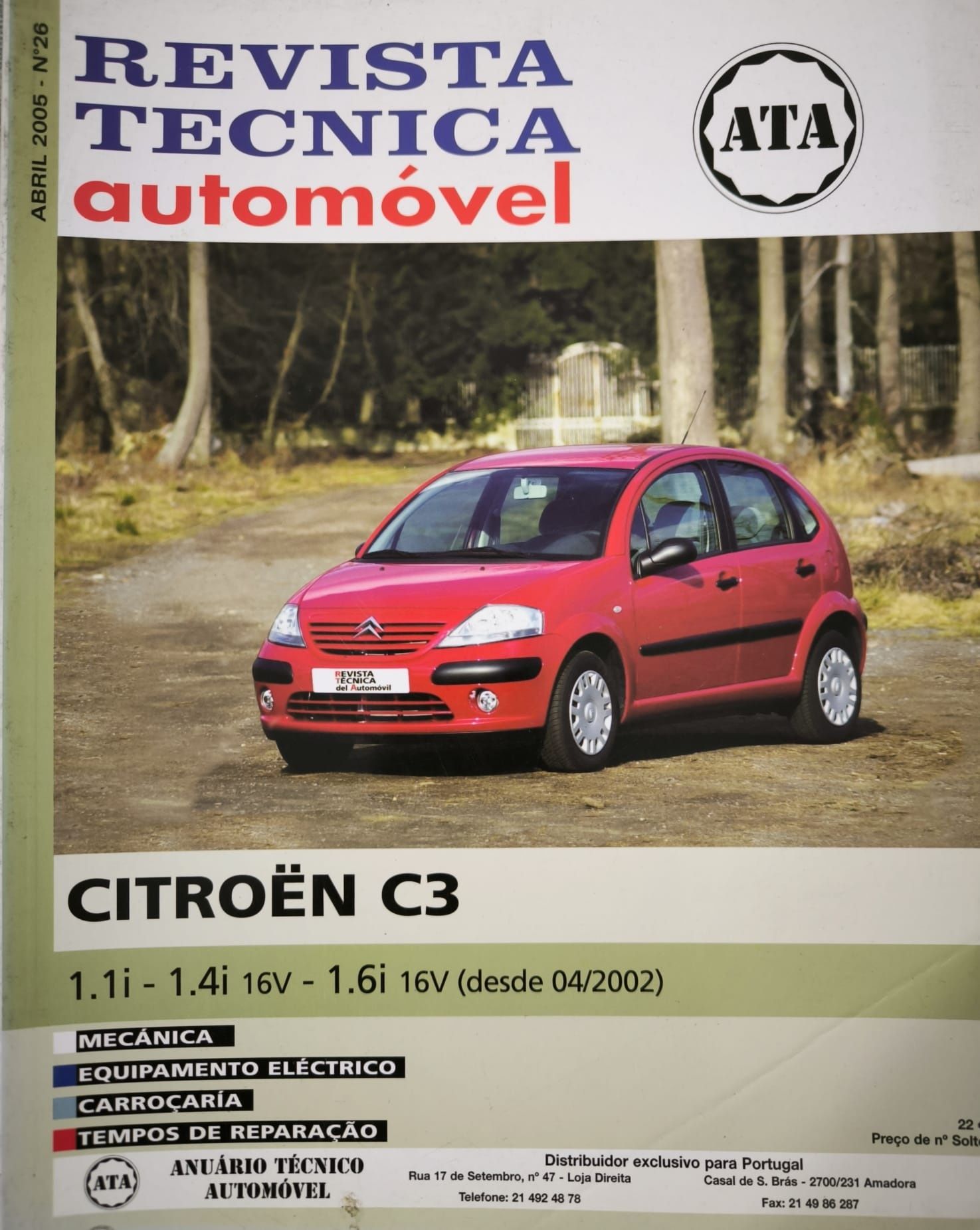 Livro Técnico Citroen  C3