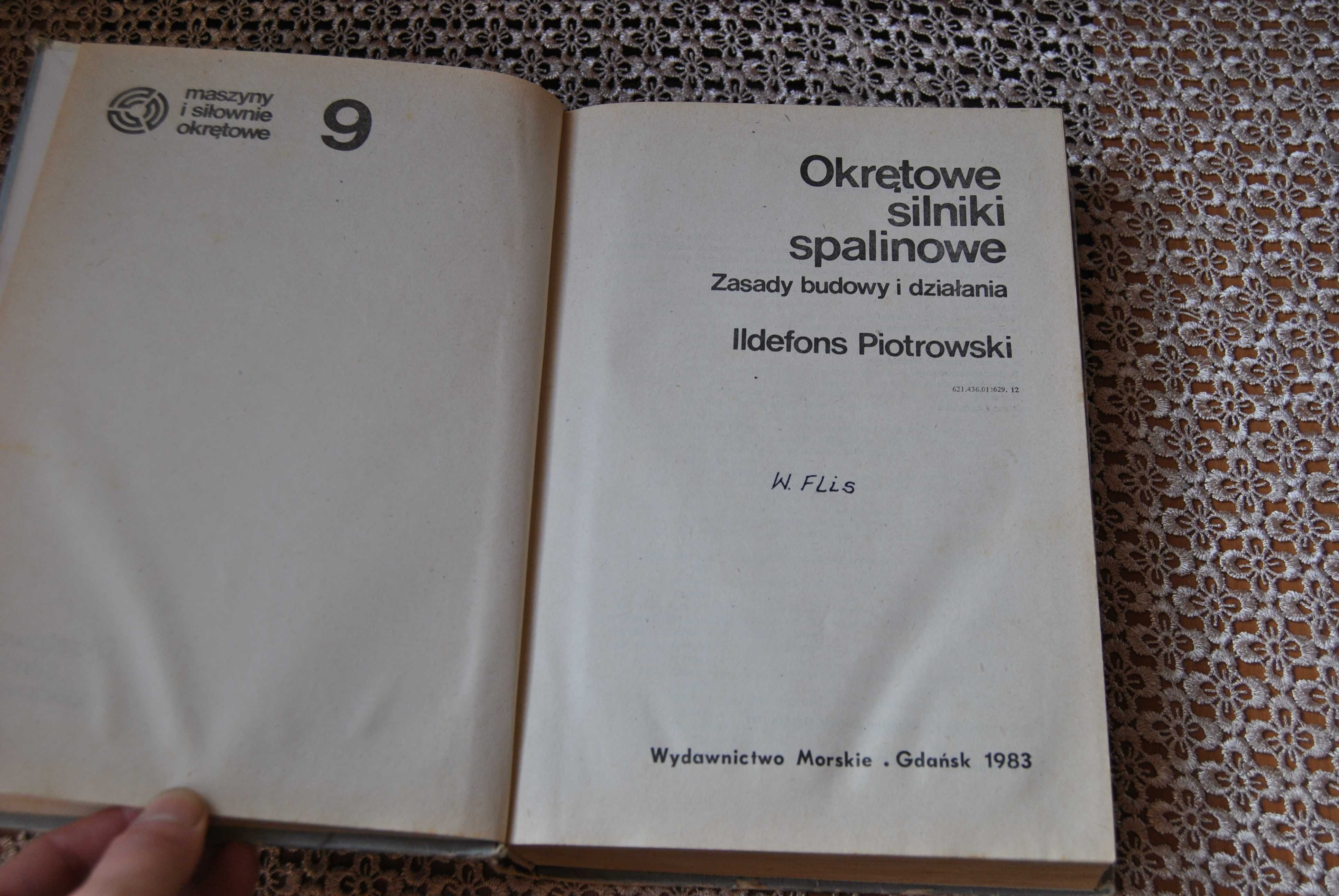 Okrętowe silniki spalinowe. Piotrowski