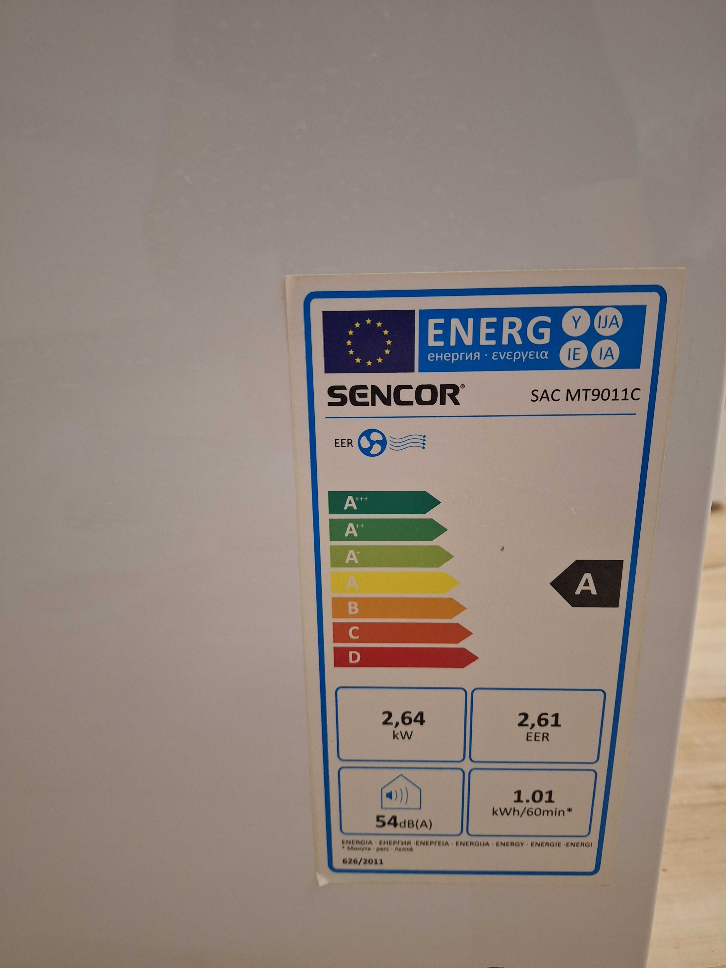 Sprzedam klimatyzację SENCOR SAC MT911C typ EUE2