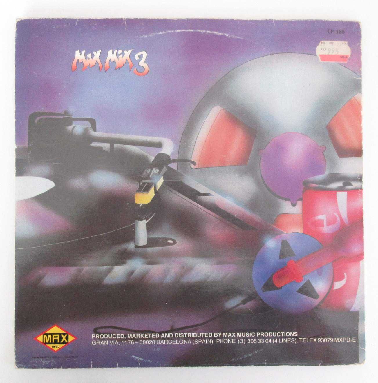 Max Mix 3 (LP Duplo) ITALO DISCO