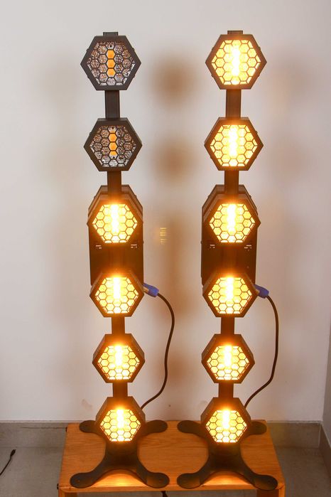 Oświetlenie sceniczne retro