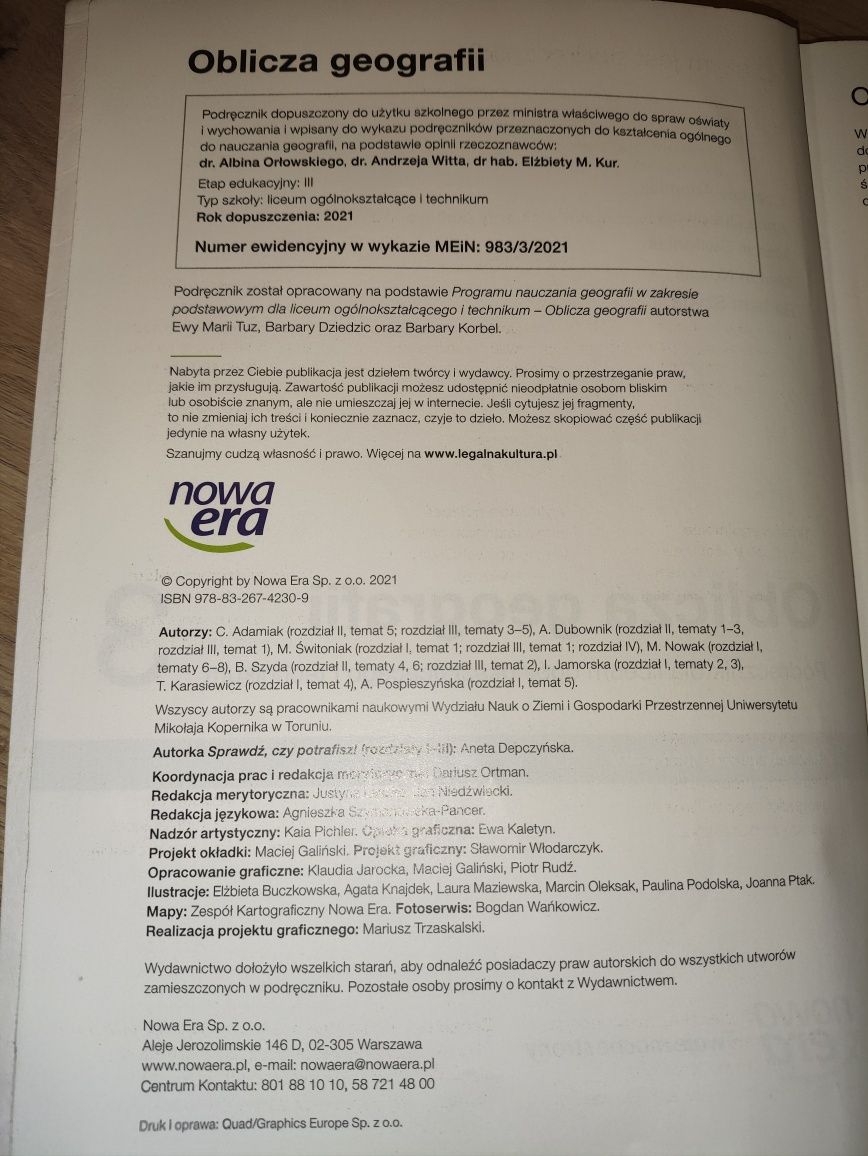 Oblicza geografii 3