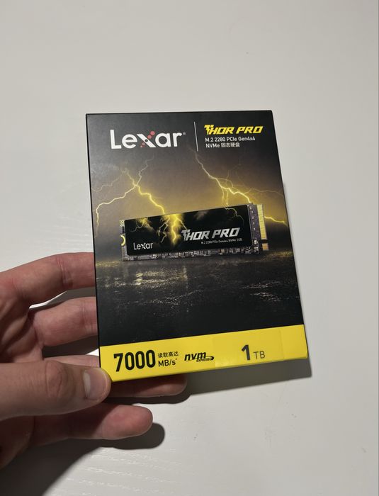 Новий M2 Ssd 1tb, ссд 1тб диск lexar thor pro