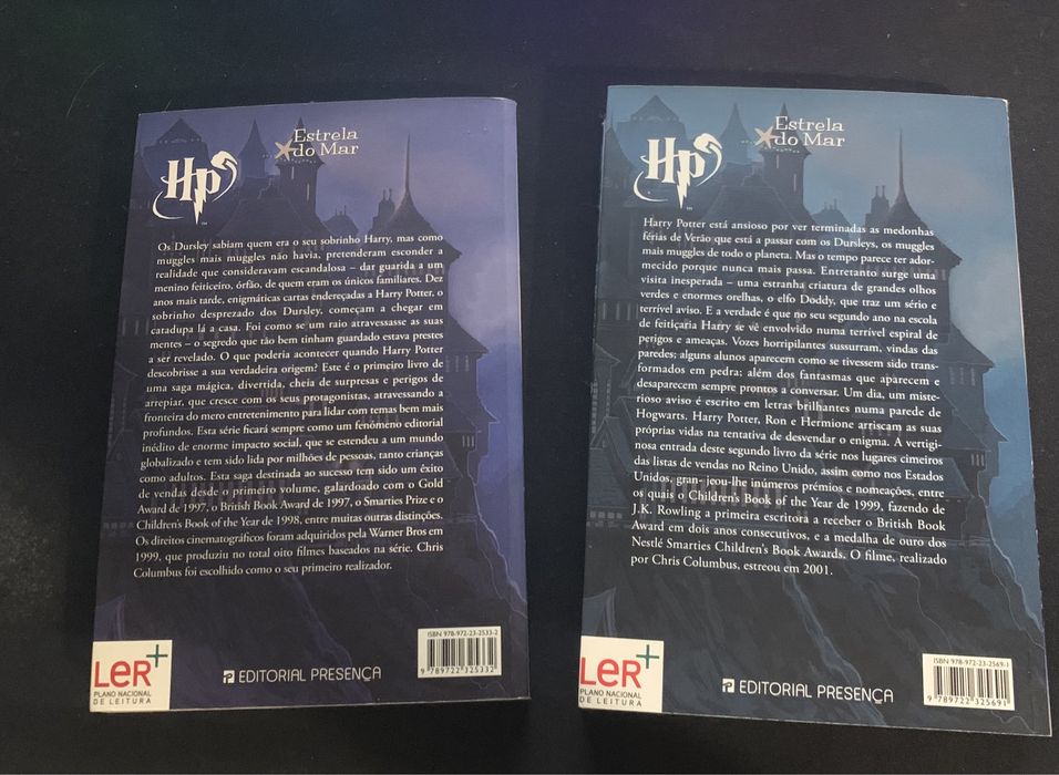 Vendo livros Harry Potter Castle Português