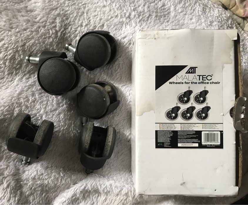 Ролик мебельный колеса для кресел d 50 мм , цена за все