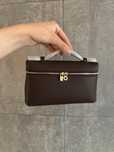Loro Piana torebka extra pocket 19 L hermes kelly mini mała do ręki
