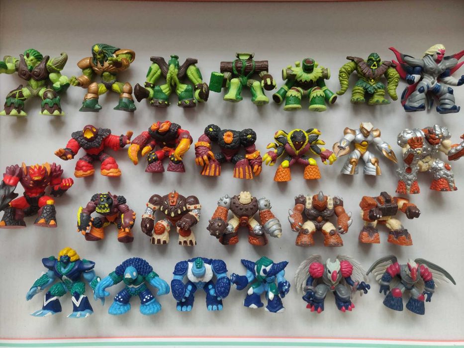 Коллекция игрушек Gormiti , набор 25 шт., винтаж