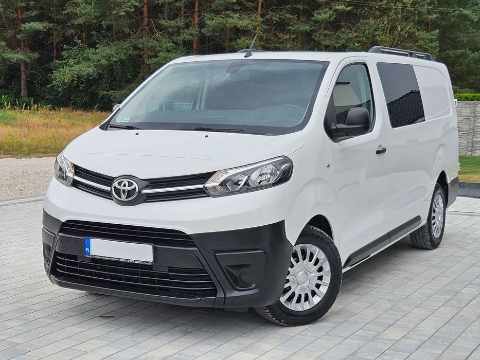 Toyota PROACE Extra long Brygadowy Automat SalonPL  EXTRA LONG Automat Brygadowy 6-os Navi SalonPL FV23% 98tys km