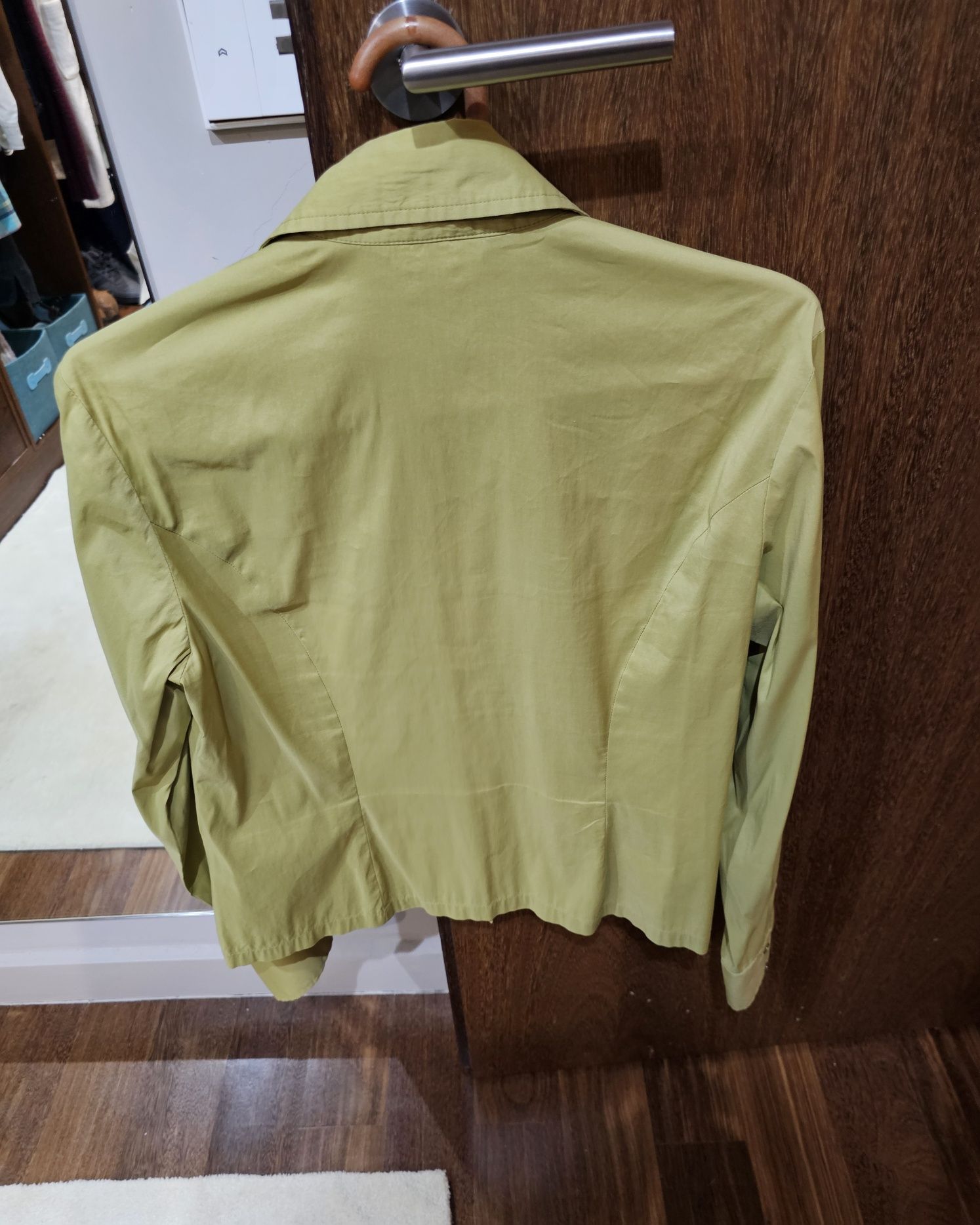 Camisa cintada manga comprida