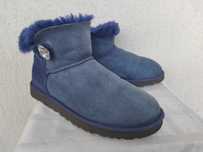 Замшевие зимние полусапожки UGG Australia р.38-38.5