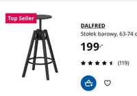 Krzesło barowe z Ikea DALFRED