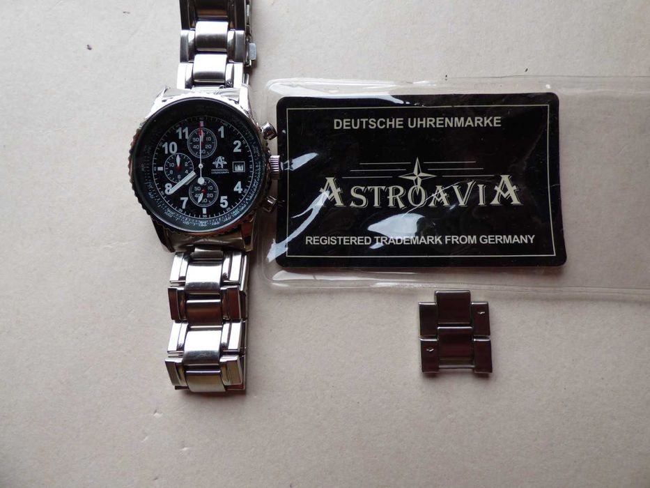 Relogio Cronografo Astroavia; 5 Bar; ler anuncio