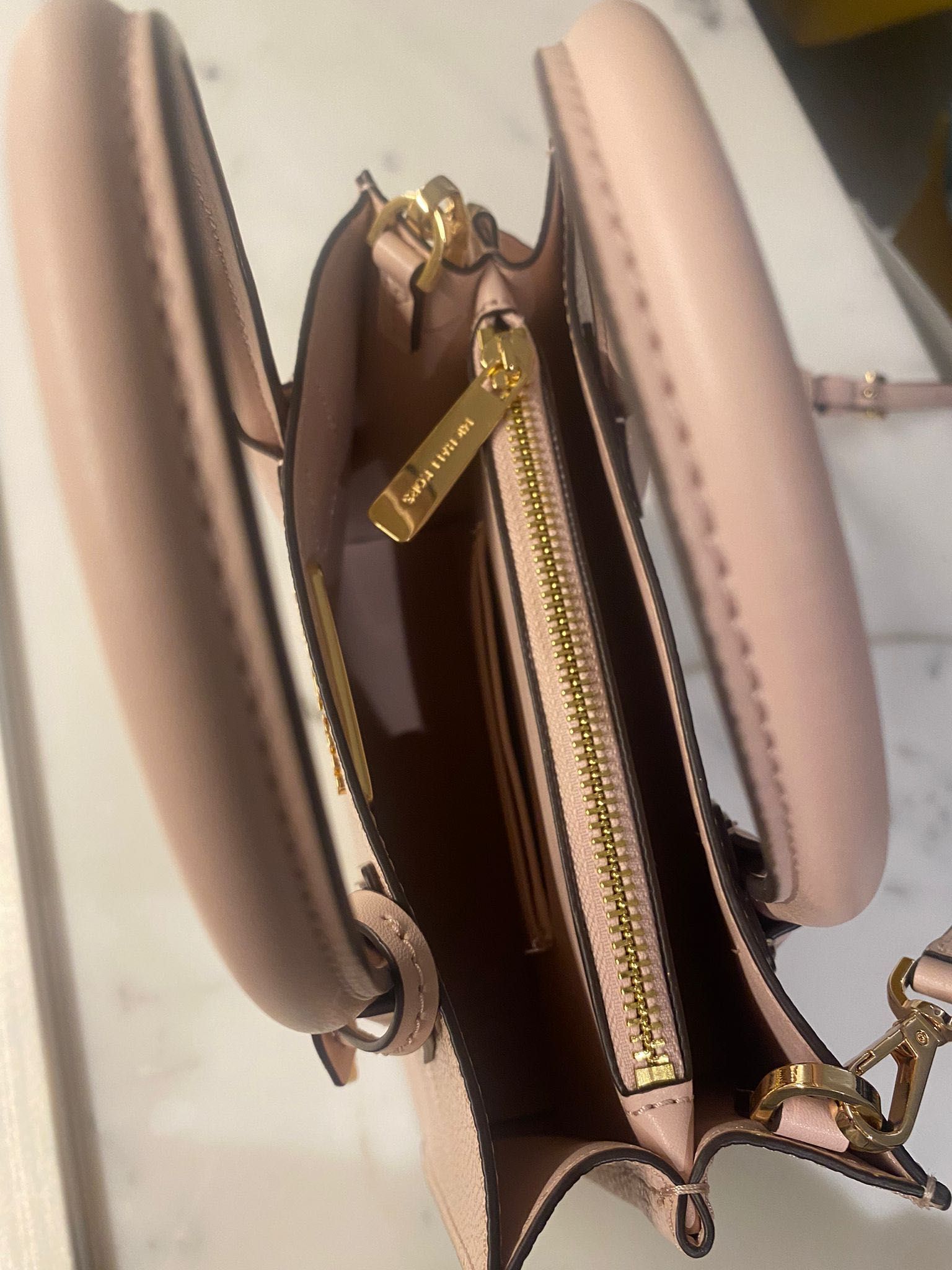 Torebka Michael Kors Mercer pudrowy róż