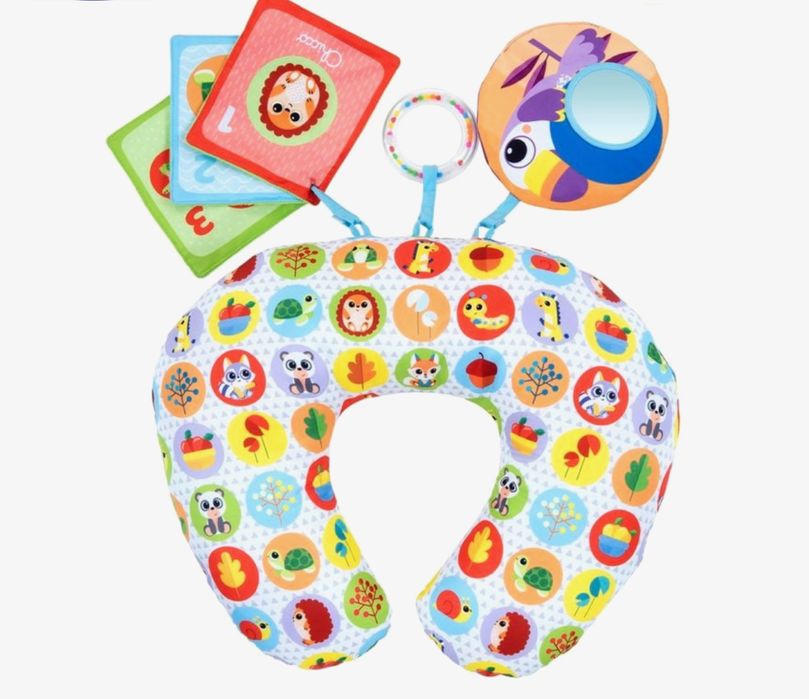 Подушка-ігровий центр Chicco "Animal Tummy Time"