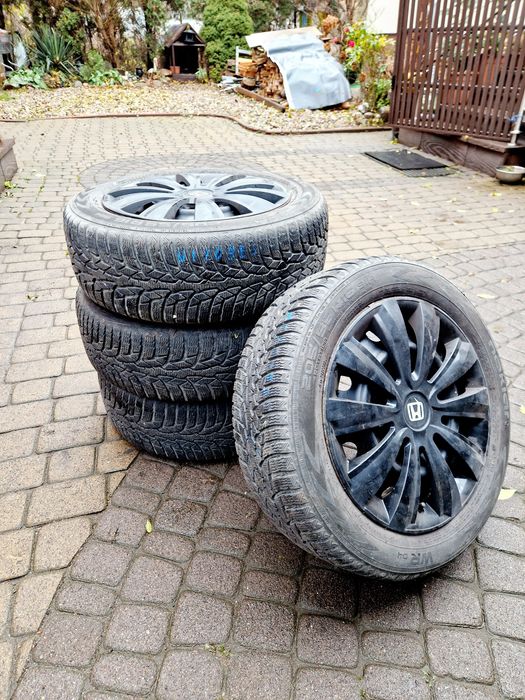 Koła opony zimowe Nokian WR D4 205/55 R16 6mm 4 sztuki kołpaki gratis