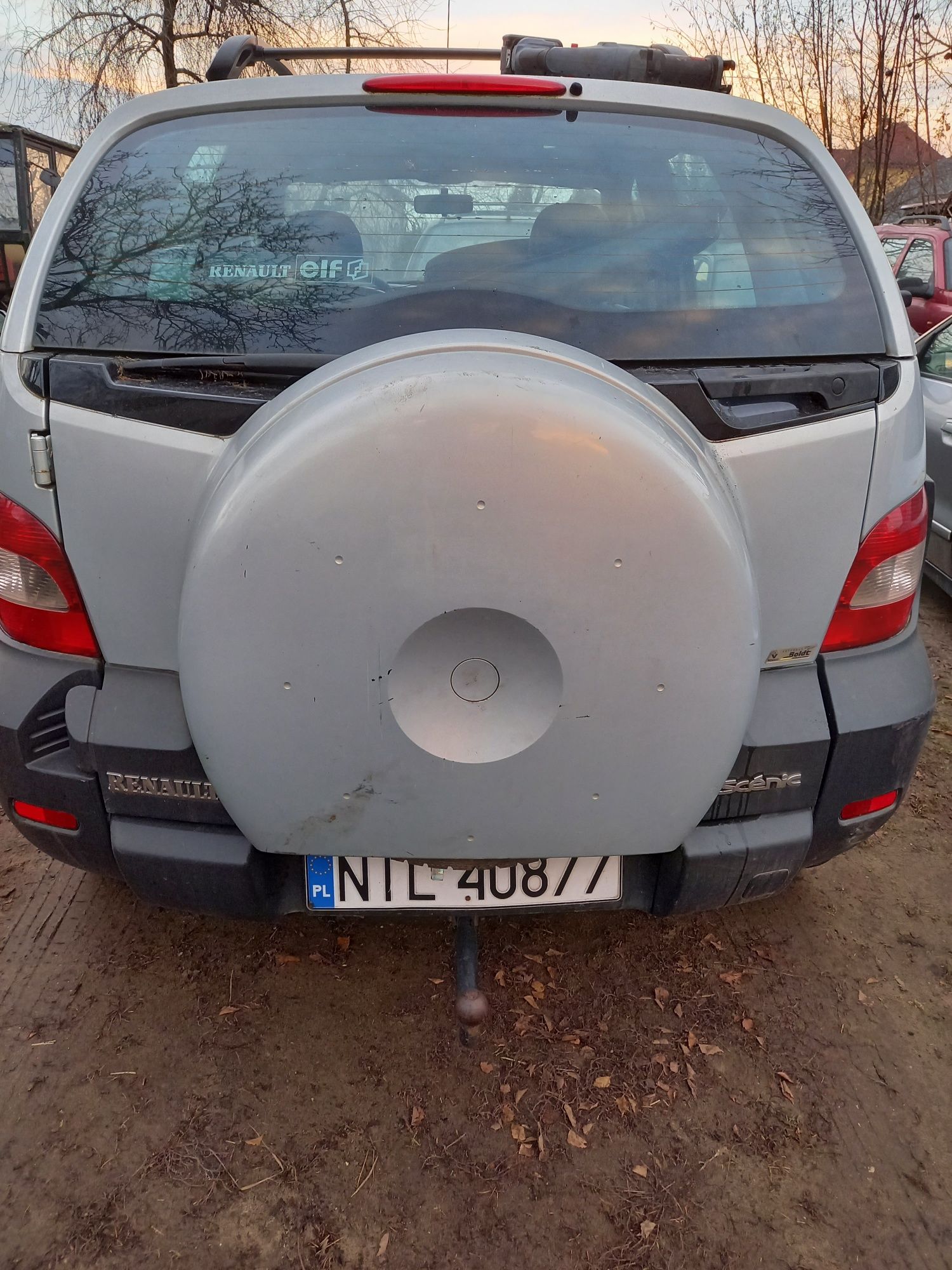 Renault scenic rx4 4x4 2.0 benzyna kolor nv676 mv632 drzwi błotnik