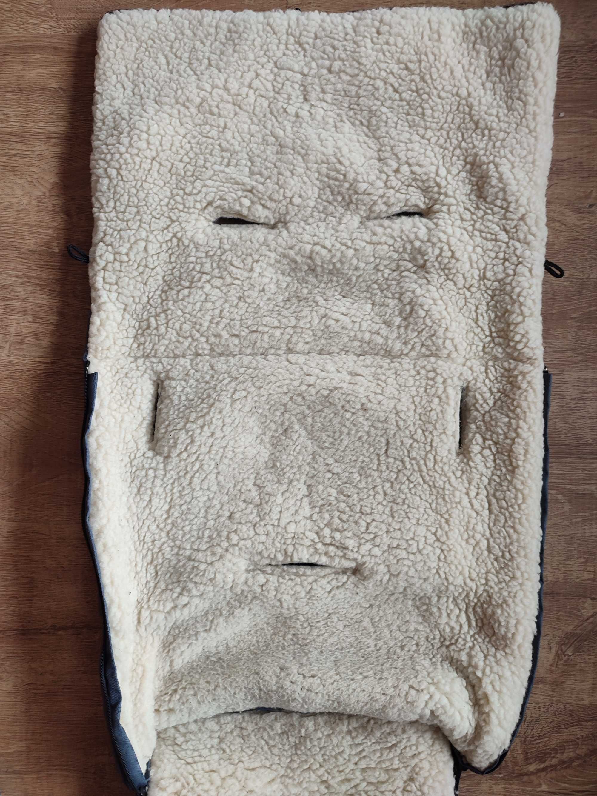Śpiworek do wózka wełna Edisa