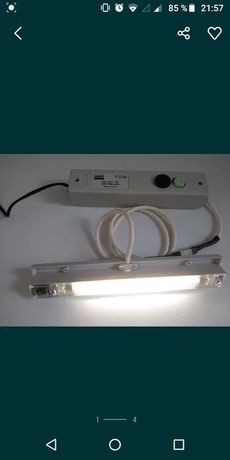 Светильник люминисцентный для сушки INOXA mod. 507L/6W. Комплектация: