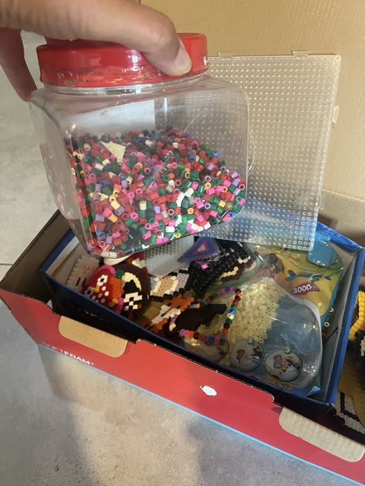 Ikea pyssla koraliki i formy do prasowania