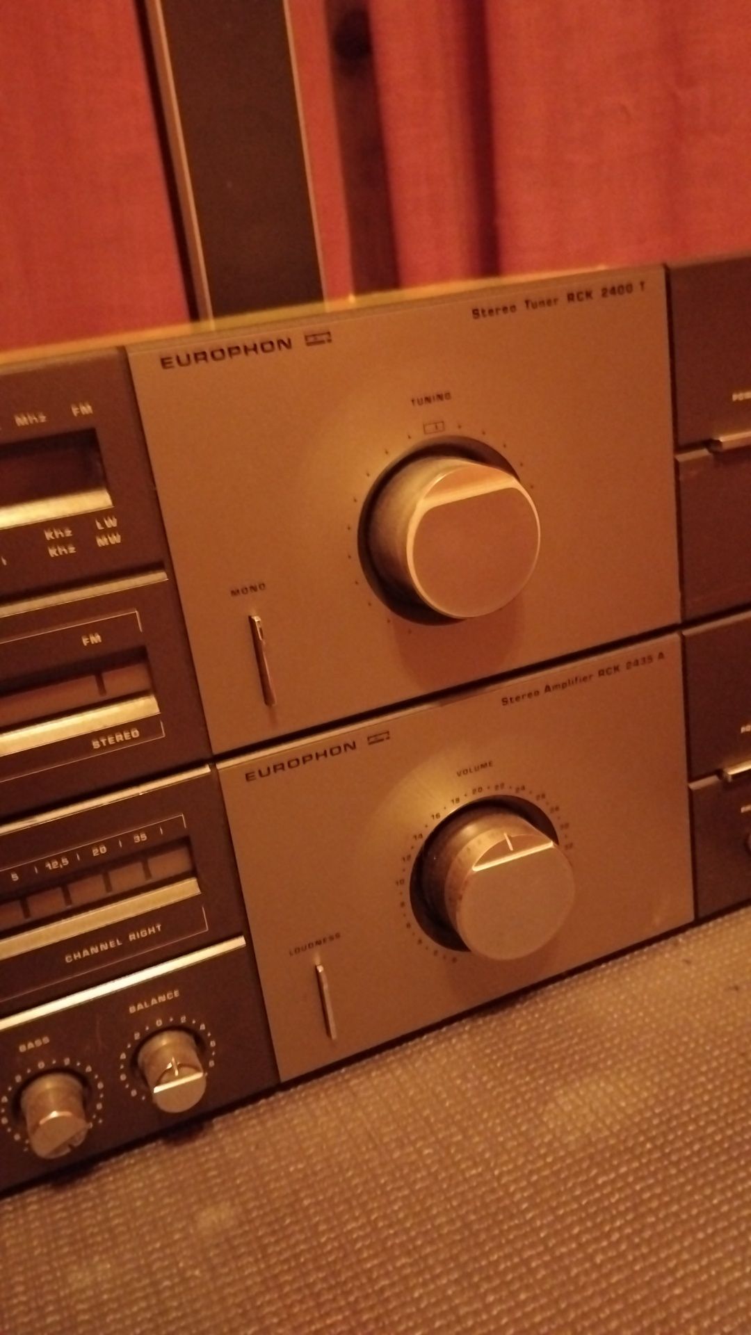 Amplificador + tuner