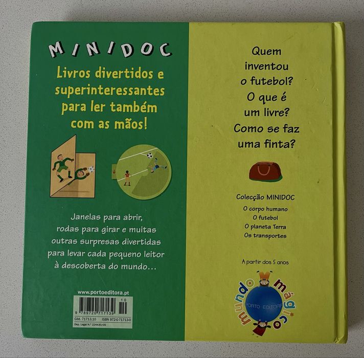 Livro - Minidoc - O futebol