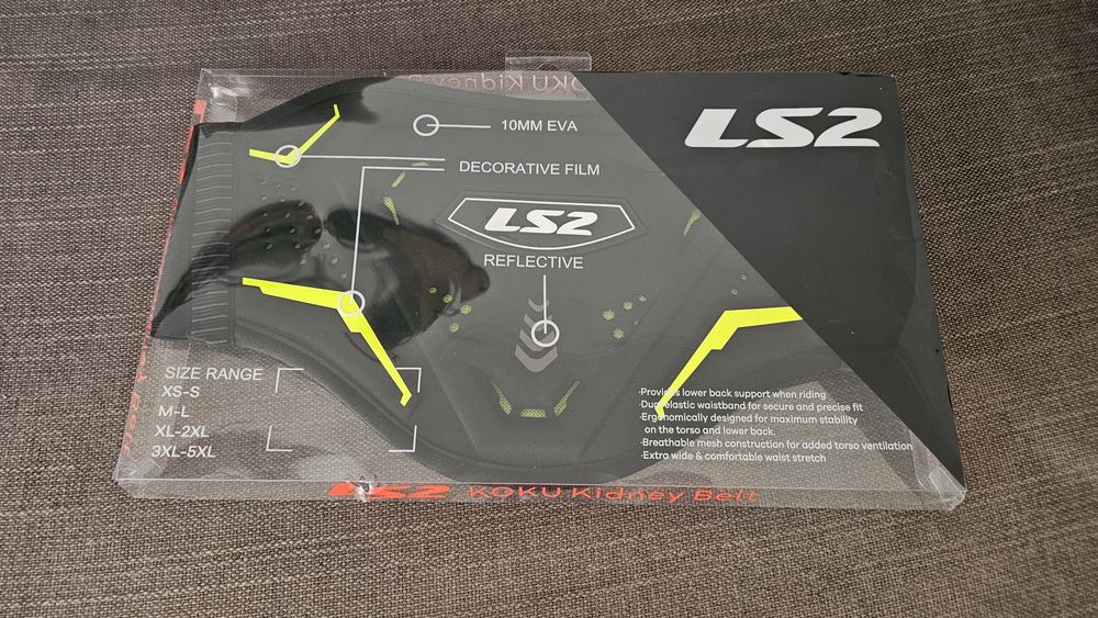 Cinta Apoio Lombar Motociclista LS2