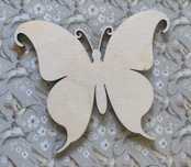Drewniany Motyl Sklejka Scrapbooking Decoupage Kreatywna Zabawa mo8a