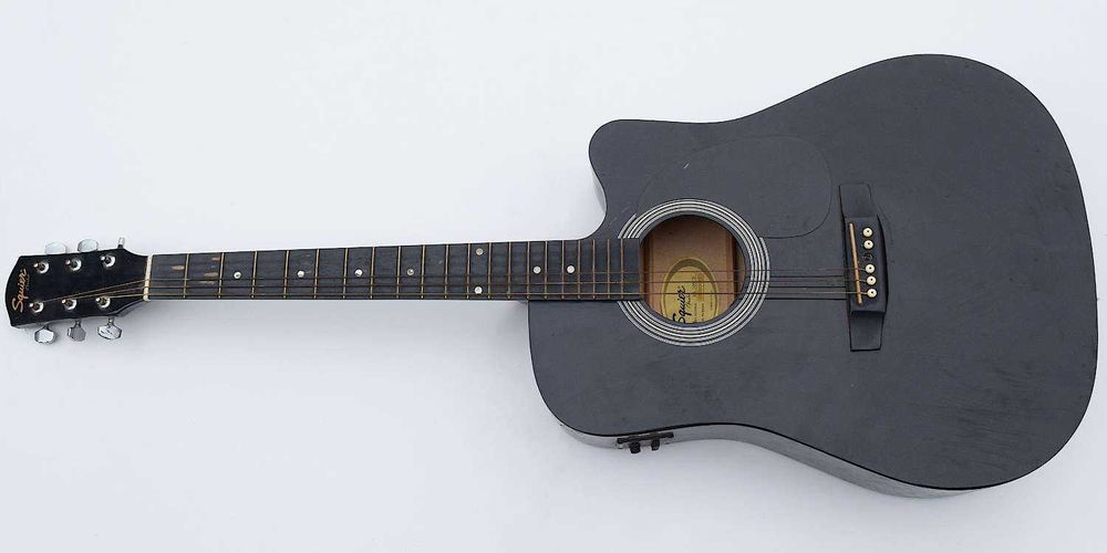 Gitara elektroakustyczna Fender Squier SA-105CE - uszkodzona