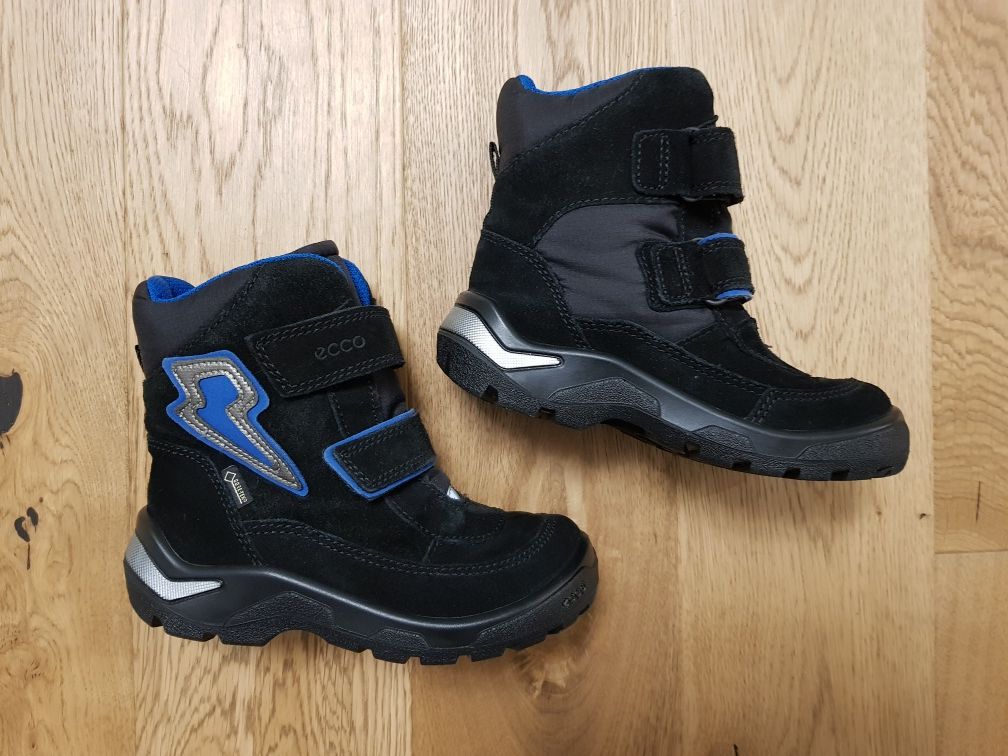 ECCO Snowride Buty zimowe 28 wkł. 18,3 cm Śniegowce Gore-Tex Skóra