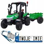 DUŻY TRAKTOR z przyczepką 2X200W 24V na akumulator - EKSTRAZABAWKI.PL