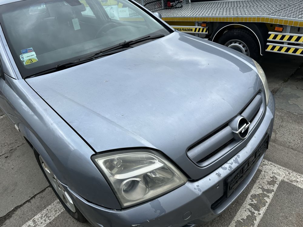 Kompletny przód Vectra C Z163 Signum Zderzak lampy maska pas przedni