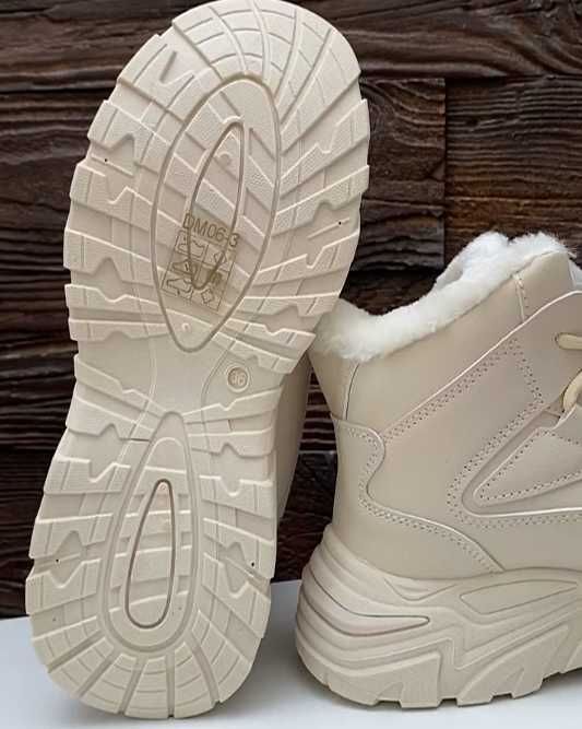 Ботинки Зима под широкую ногу три цвета теплые и удобные