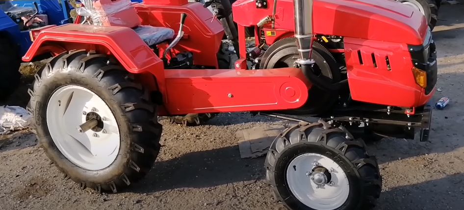 Мінітрактор ЗУБР Т-240 3х точка вал 540. Мототрактор Трактор