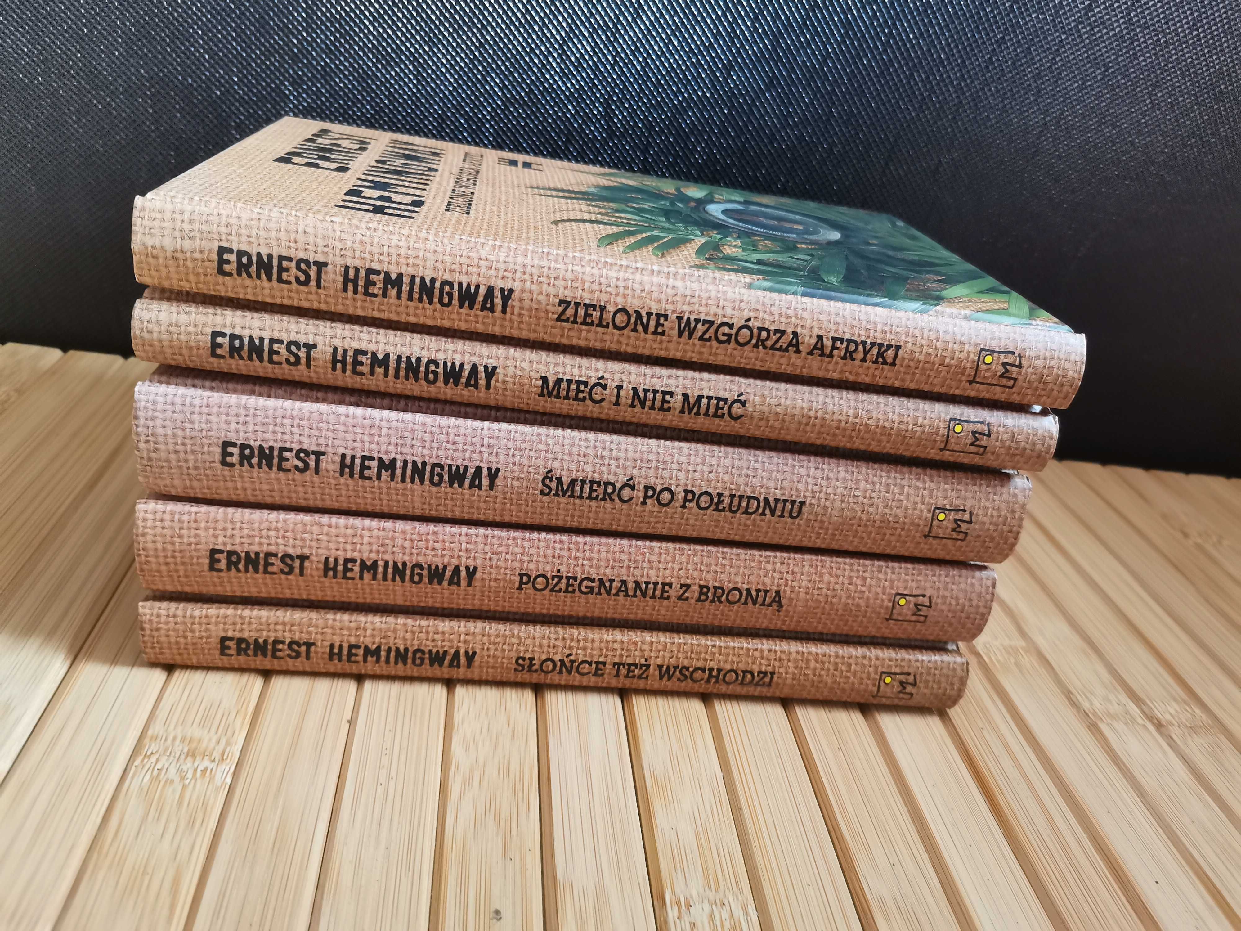 Hemingway Mieć i nie mieć Zielone wzgórza Afryki i inne Real foty