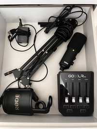 Microphone RODE NT-USB + Go Xlr Mini