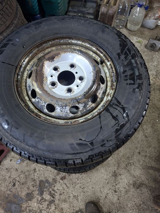 продам диски з шинами 5×130 r16 на фіат дукато