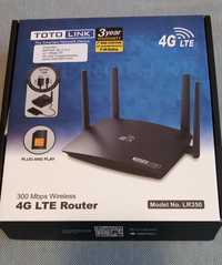 TOTO Link 4G Light 300 Mbps Wireless Router model No. LR 350