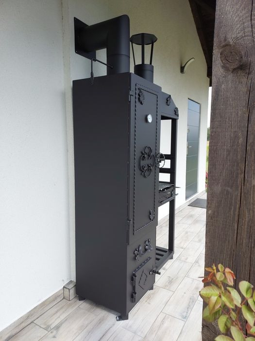Wędzarnia Grill Smoker Wędzok Blacha 4 mm Solidna od Kowala BBQ