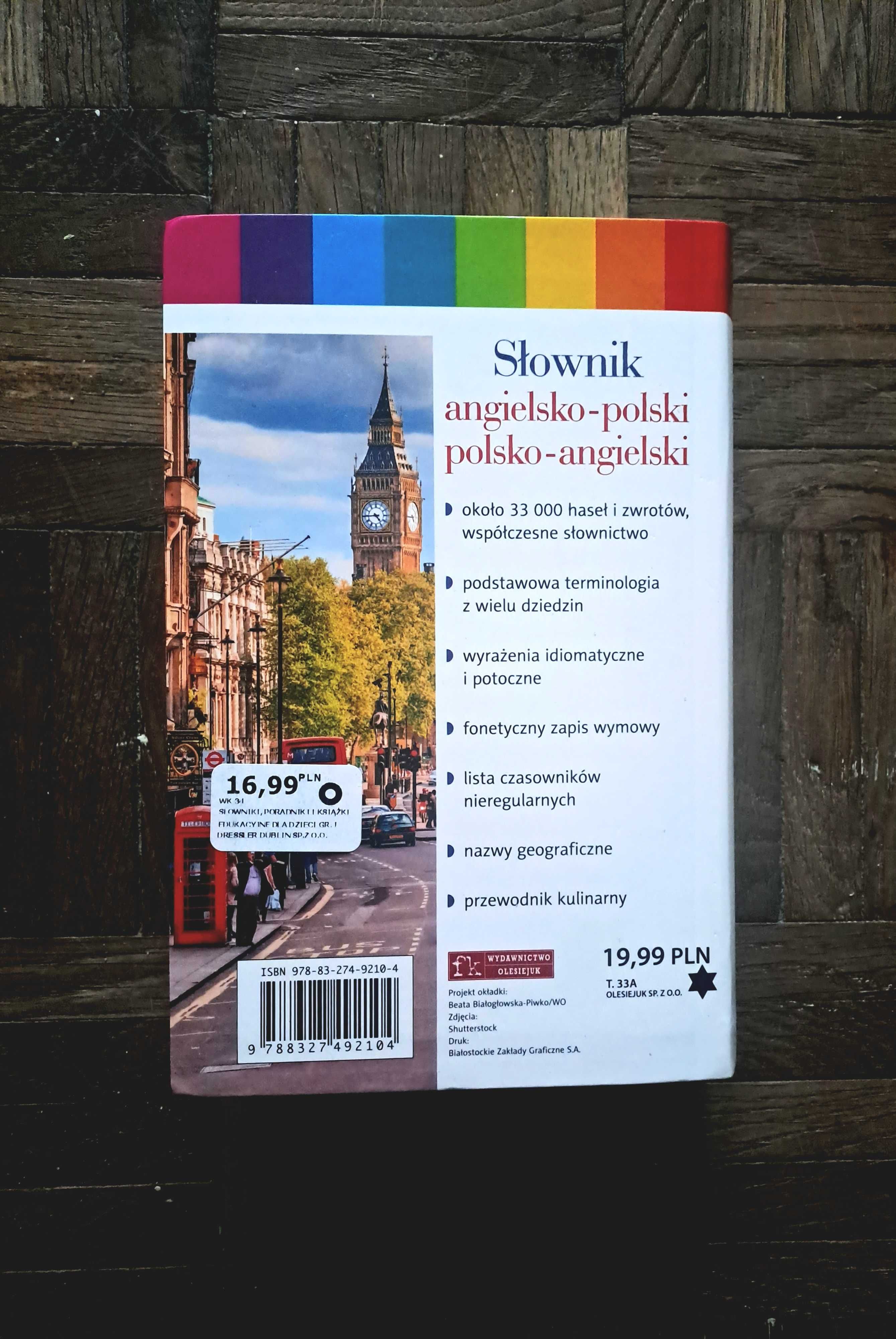 Słownik angielsko-polski English, Olesiejuk