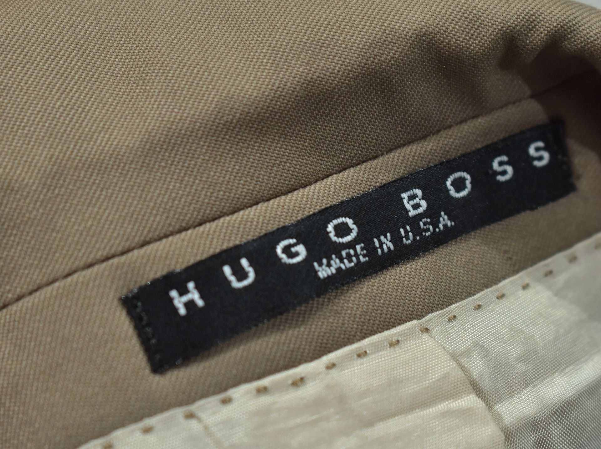 HUGO BOSS Wełniana Marynarka Męska Super 100 / 42R