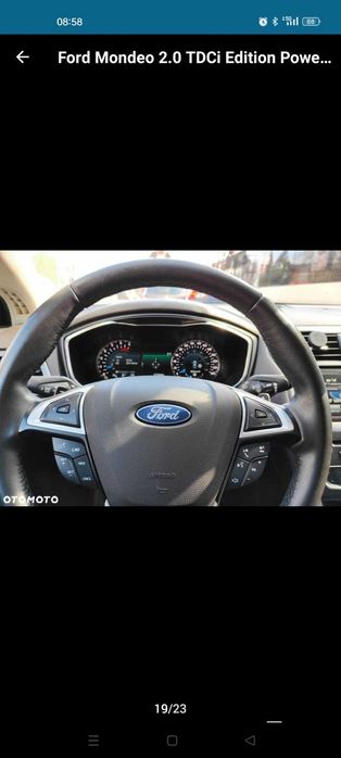 Ford Mondeo MK5 2016 2.0 TDCi 180 KM – Elegancja, Wydajność i Komfort