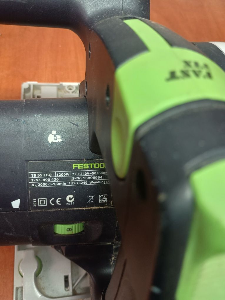 Piła zaglebiarka Festool TS 55 EBQ.