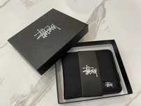 Nowy Czarny Portfel Stussy