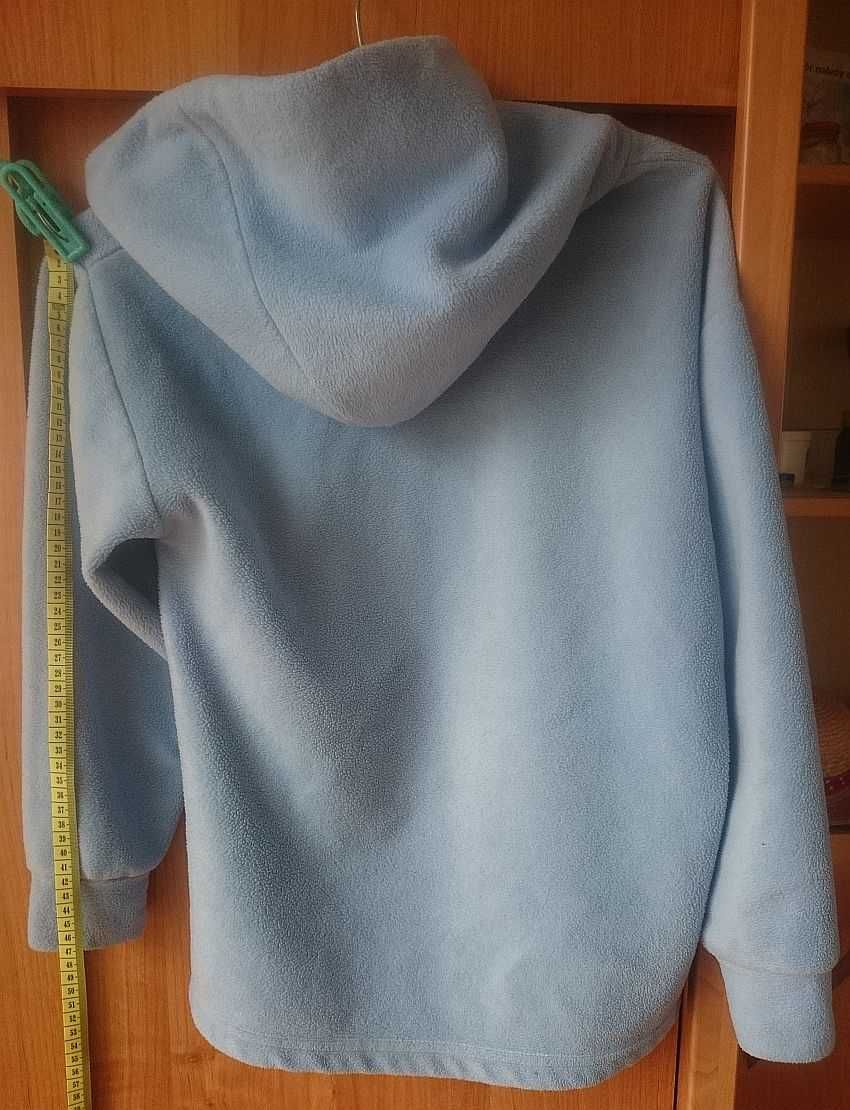 Bluza polarowa cudny błękit z koniem XS 164 158
