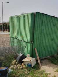 Buda kiosk garaż pakamera schowek kontener budowlany na czas budowy