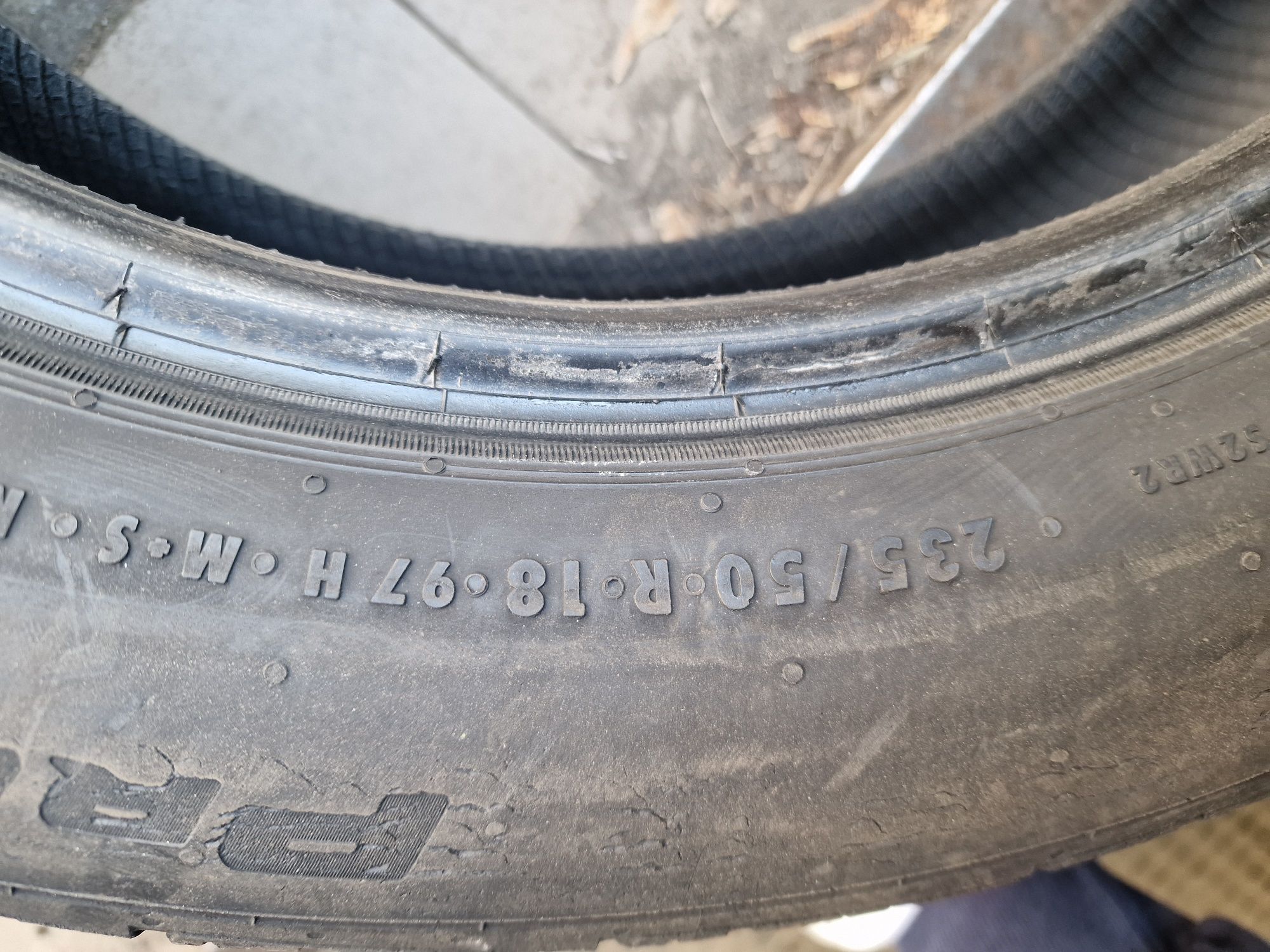 Летняя резина 235/50 R18 Continental LX Runflat