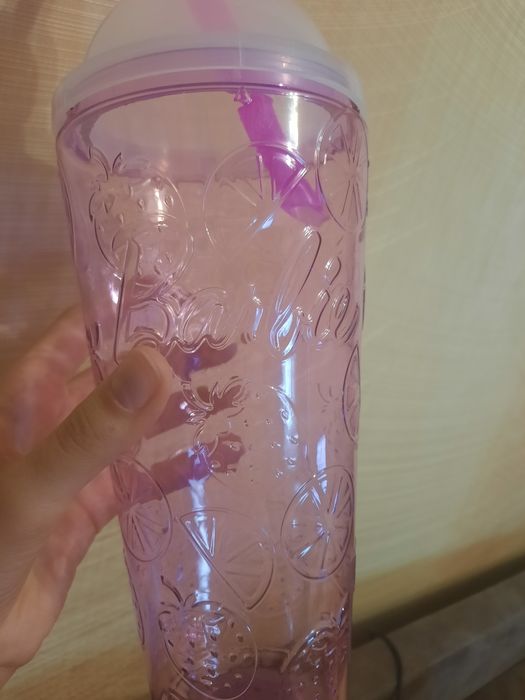 Стакан для напоїв барбі barbie mattel