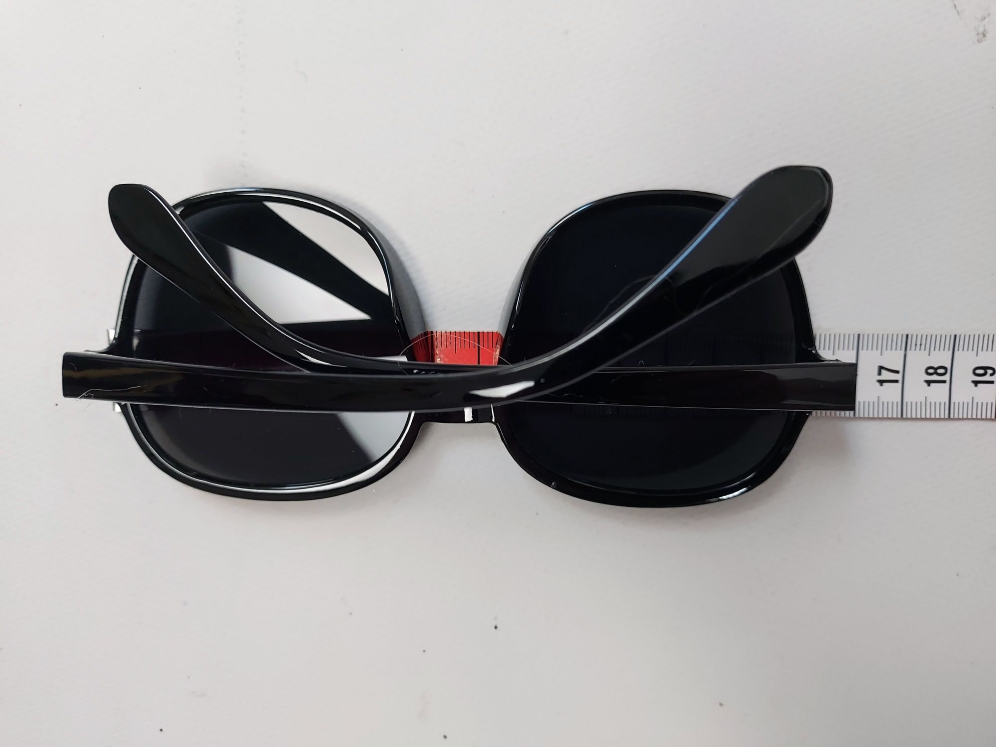 Nowe modne czarne okulary przeciwsloneczne owalne muchy retro vintage