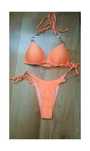 Strój kąpielowy bikini pomarańczowy