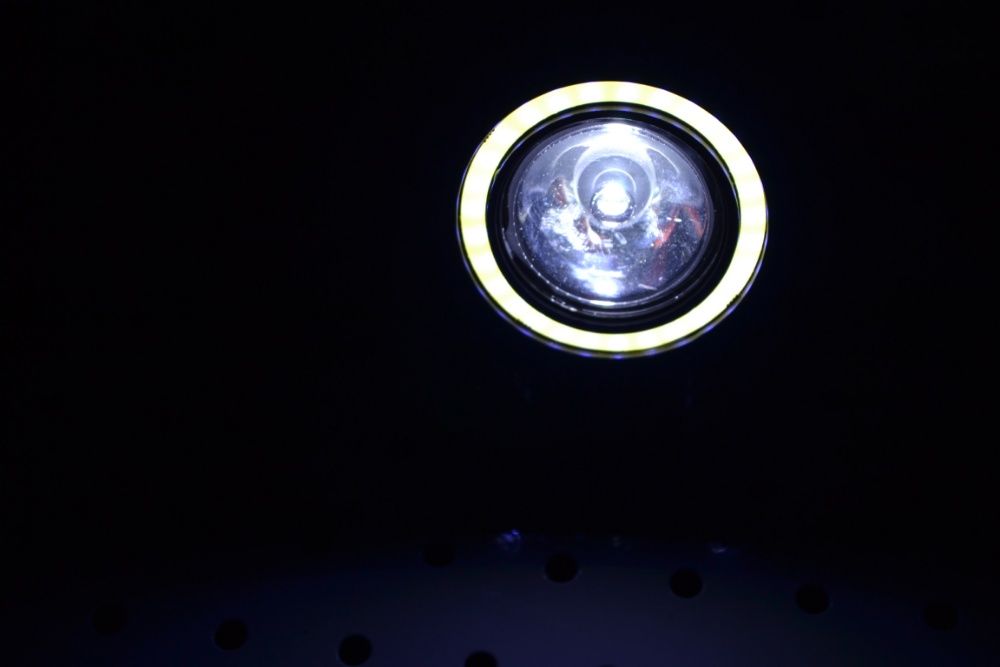 Светодиодная LED-фара 10W 12V "Ангел глаз"